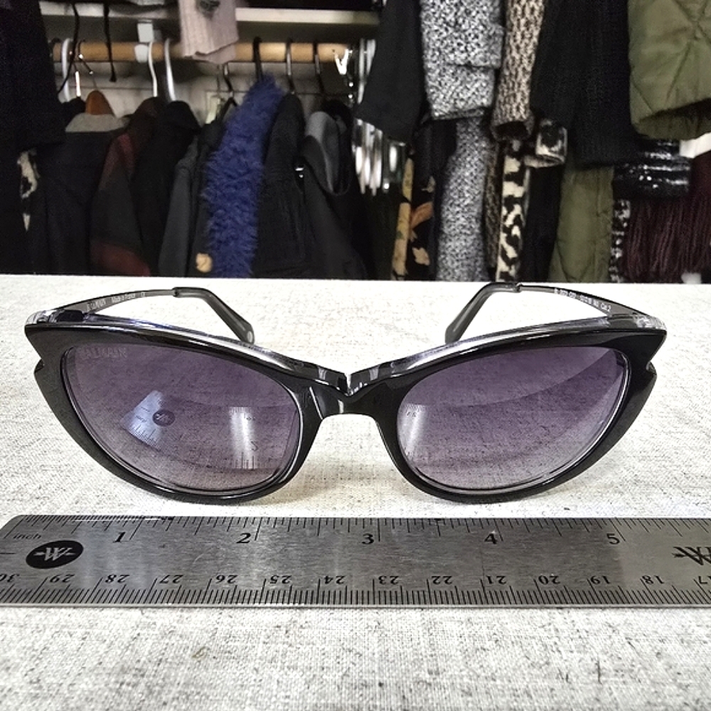 Balmain BL2025 C03 Black/Grey Gradient Lens 53mm Sunglasses